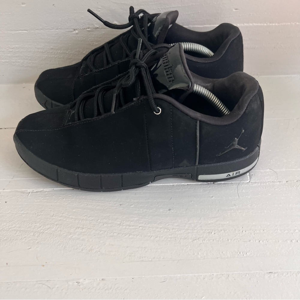 Nike Air Jordan Triple Black 23 Low Top Shoes Sz 5.5Y AO1732-003 Jump Man LaceUp